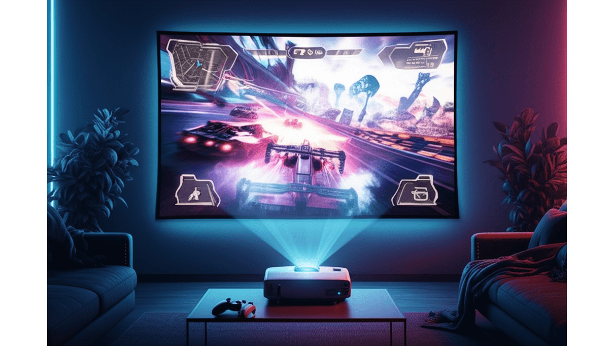 4K投影機智慧功能與電玩應用_Android_TV_低於16ms延遲_暢玩遊戲