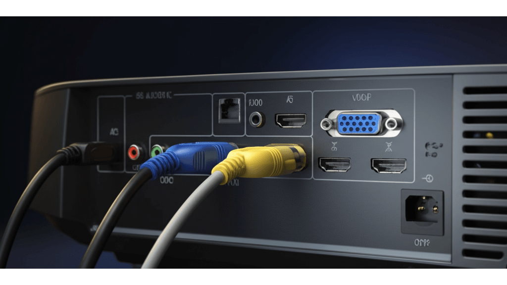 投影機連接埠解析_HDMI_VGA_USB三種接口的特性與應用場景