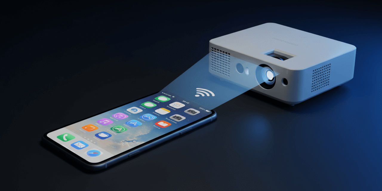 iPhone投影機連線完全指南：無線、有線2種方案+5大常見問題解決